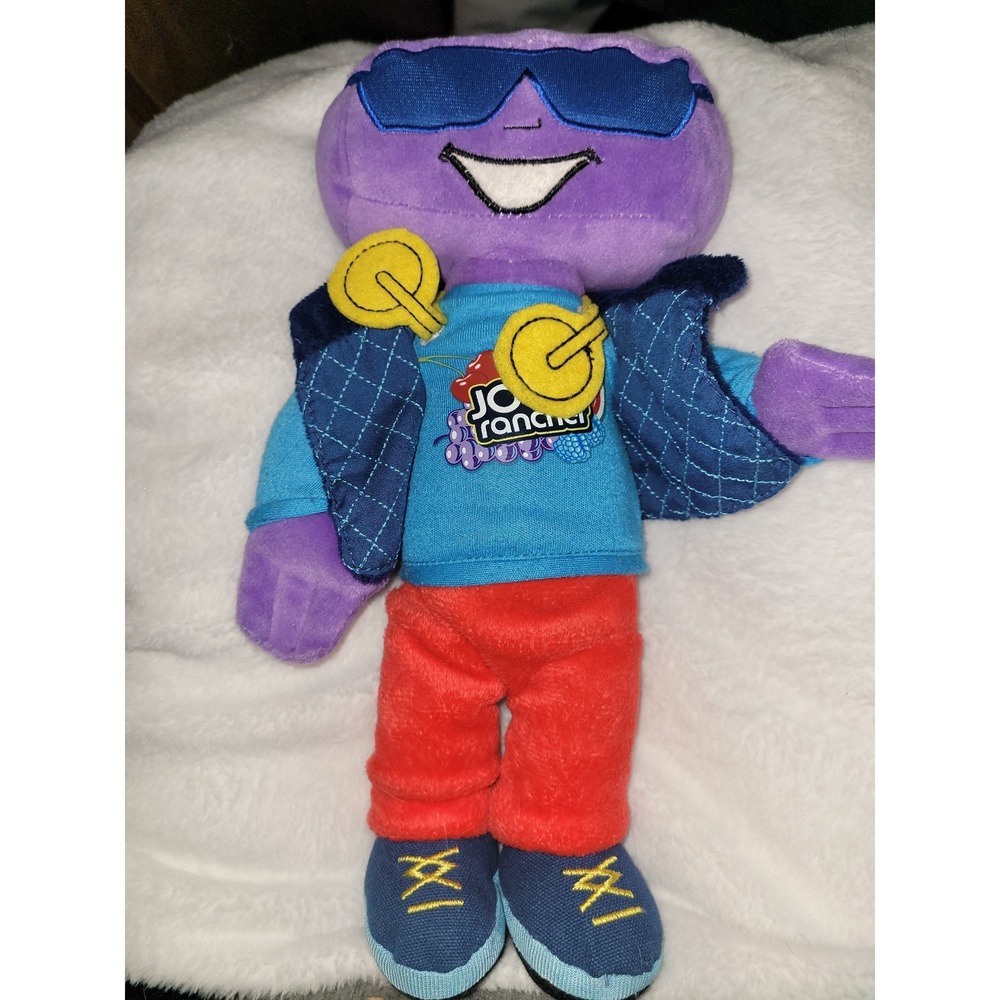 Hershey's Jolly Rancher Grape Mascot Plush Chocolate World Exclusive Toy‎